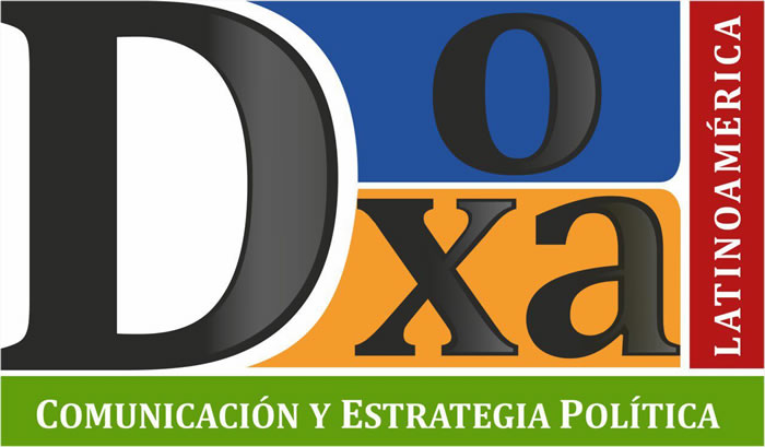 Logotipo de la empresa doxa latinoamérica comunicación y estrategia política